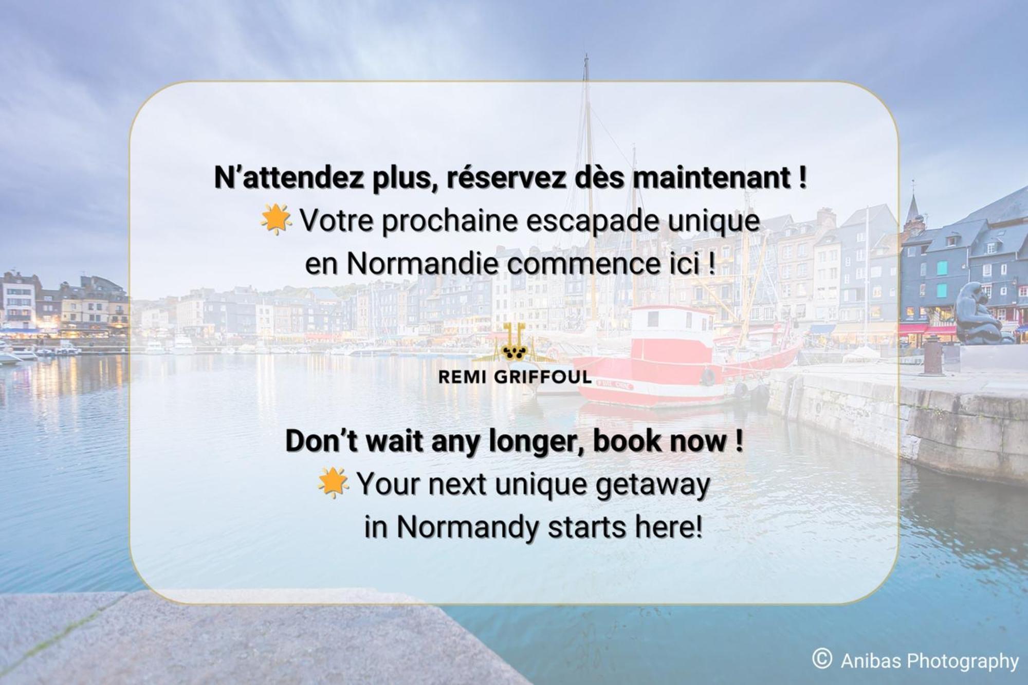 La Symphonie Elevator Honfleur City Center 2 Guests Exterior foto